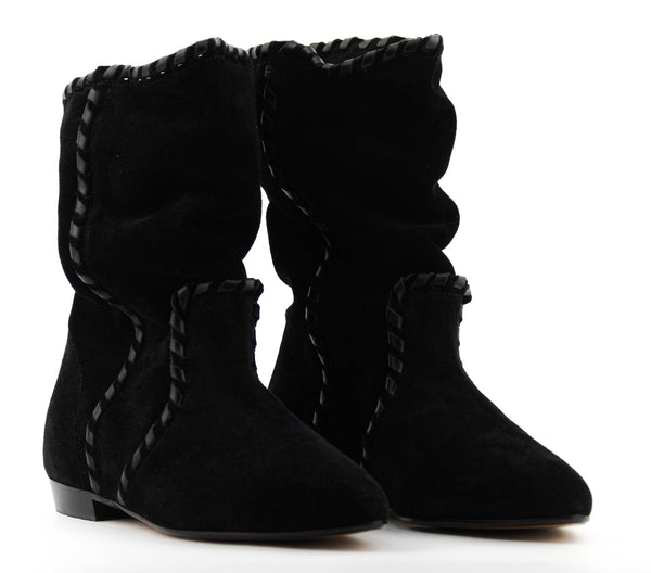 Paul Warmer ISABEL MARANT STAENI SHORT BOOT BLACK