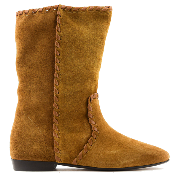 Paul Warmer ISABEL MARANT STAENI SHORT BOOT COGNAC
