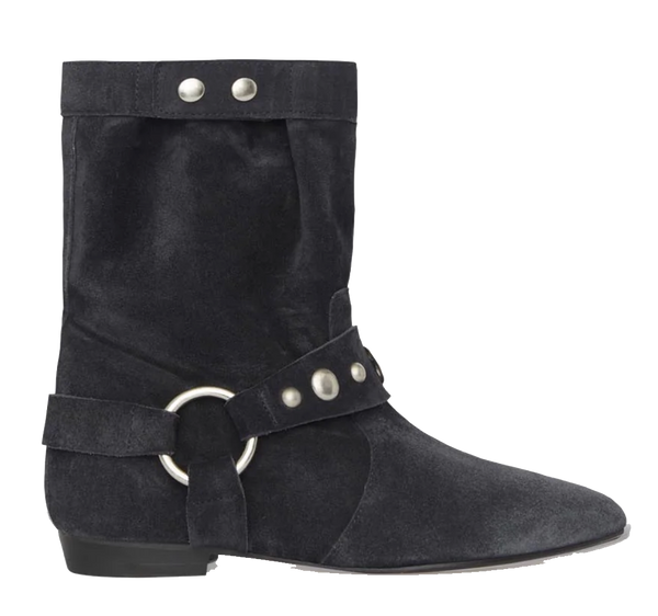 paul warmer ISABEL MARANT STANIA FADED BLACK