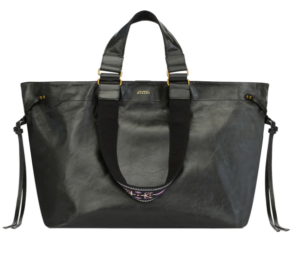 paul warmer ISABEL MARANT WARDY SHOPPER BLACK
