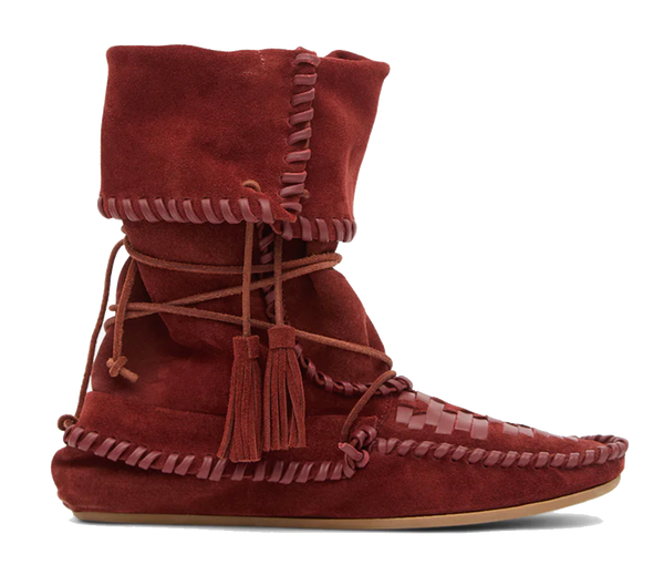 paul warmer ISABEL MARANT WINKI BOOT BURGUNDY