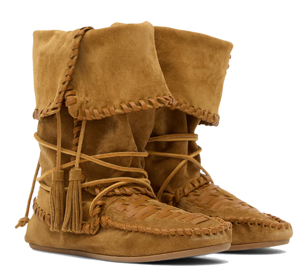 Paul Warmer ISABEL MARANT WINKI BOOT COGNAC