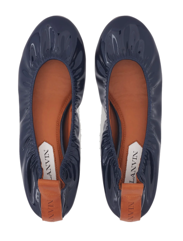 Paul Warmer LANVIN BALLERINA BLUE NAVY