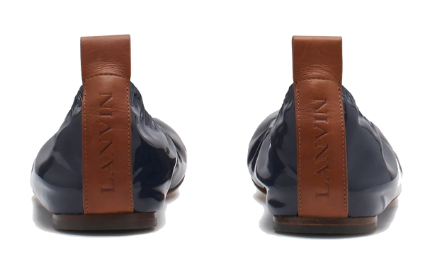 Paul Warmer LANVIN BALLERINA BLUE NAVY