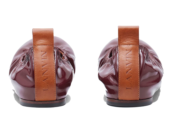 Paul Warmer LANVIN BALLERINA BORDEAUX