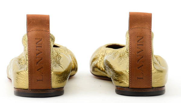 Paul Warmer LANVIN BALLERINA GOLD