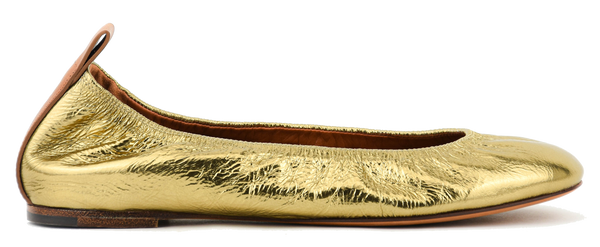paul warmer LANVIN BALLERINA GOLD