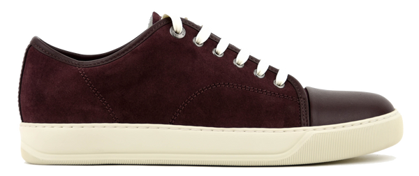 paul warmer LANVIN CLASSIC SNEAKER BORDEAUX