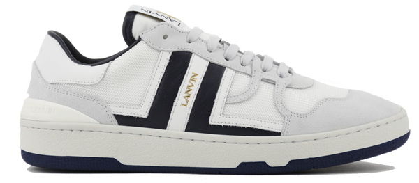 paul warmer LANVIN CLAY SNEAKER WHITE BLUE