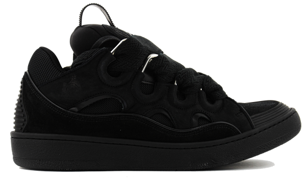 paul warmer LANVIN CURB SNEAKER ALLBLACK