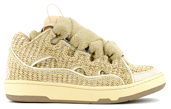 paul warmer LANVIN CURB SNEAKER NATUREL