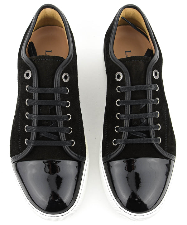 Paul Warmer LANVIN DBB1 BLACK SUEDE /PATENT