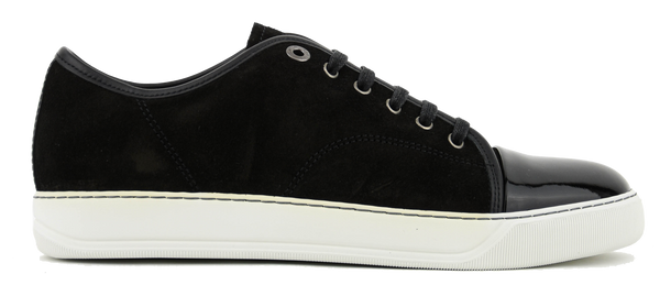 Paul Warmer LANVIN DBB1 BLACK SUEDE /PATENT