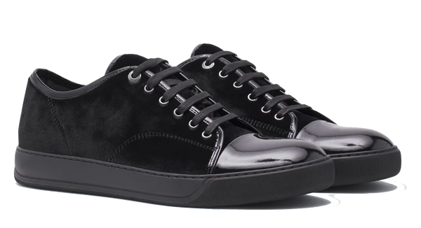 Paul Warmer LANVIN DBB1 SNEAKER VELVET BLACK