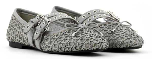 Paul Warmer LOAFER ANNA BALLERINA GREY