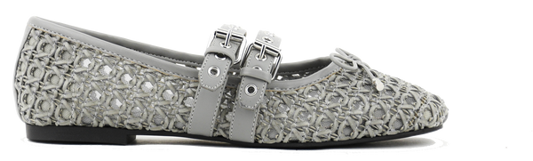 paul warmer LOAFER ANNA BALLERINA GREY