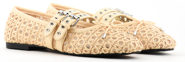 Paul Warmer LOAFER ANNA BALLERINA NUDE