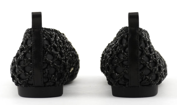 Paul Warmer LOAFER BRAIDED BALLERINA BLACK