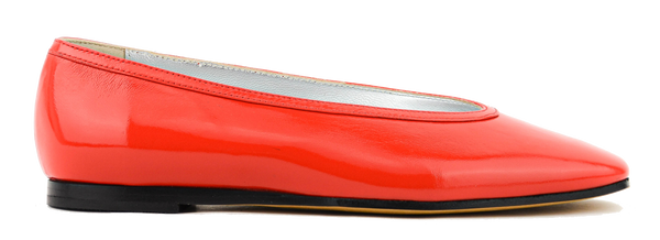 paul warmer LOAFER TEO BALLERINA RED