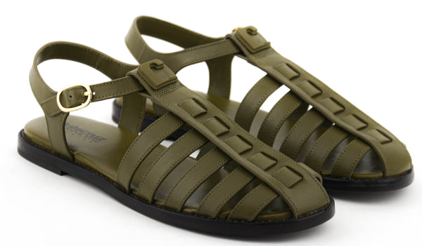 Paul Warmer LOLA CRUZ DEVON FLATS KAKI