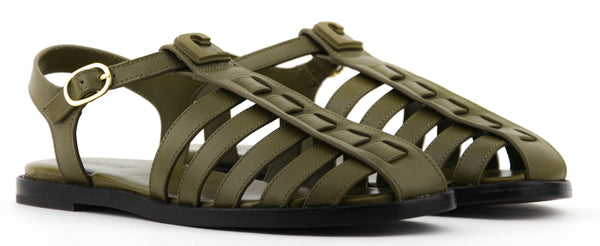 Paul Warmer LOLA CRUZ DEVON FLATS KAKI