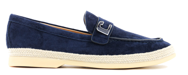 paul warmer LOLA CRUZ RHODES LOAFER NAVY BLUE