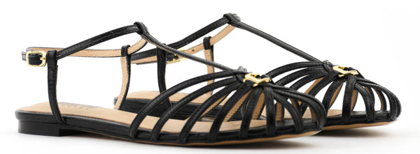 Paul Warmer LOLA CRUZ TANGO FLATS BLACK