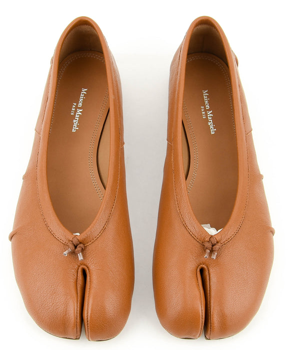 Paul Warmer MAISON MARGIELA TABI BALLERINA COGNAQ