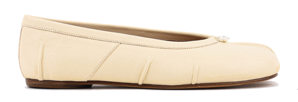 paul warmer MAISON MARGIELA TABI BALLERINA WHITE