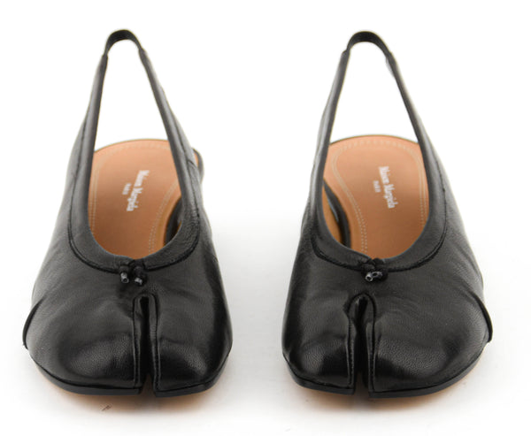 Paul Warmer MAISON MARGIELA TABI SLINGBACK BLACK