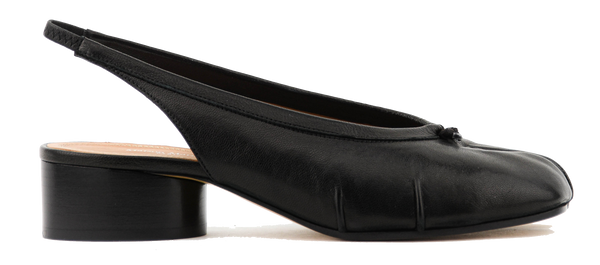 paul warmer MAISON MARGIELA TABI SLINGBACK BLACK