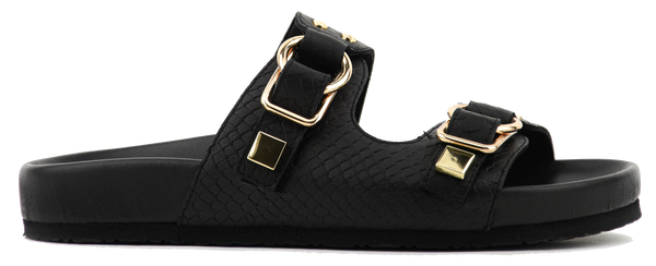 Paul Warmer MAKRIS BIRK BLACK SNAKE