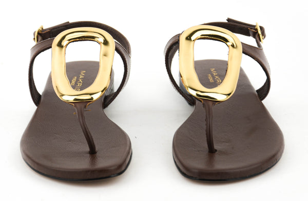 Paul Warmer MAKRIS POSH SANDAL BROWN