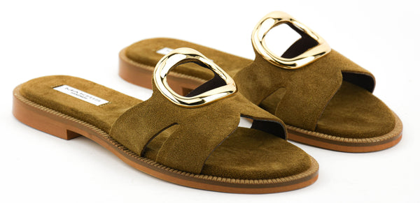 Paul Warmer MAKRIS POSH SLIDE TAUPE