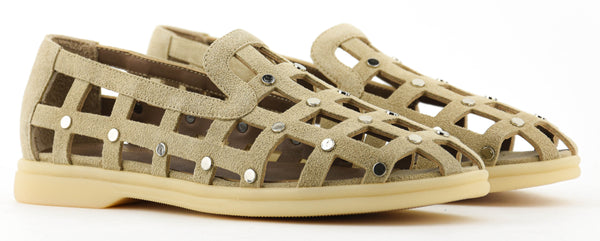 Paul Warmer MAKRIS URBAN CAGE LOAFER BEIGE