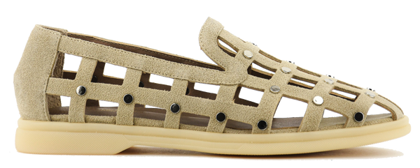 paul warmer MAKRIS URBAN CAGE LOAFER BEIGE