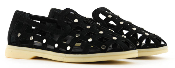 Paul Warmer MAKRIS URBAN CAGE LOAFER BLACK