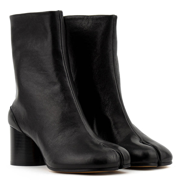 Paul Warmer MARGIELA TABI ANKLE BOOTS BLACK
