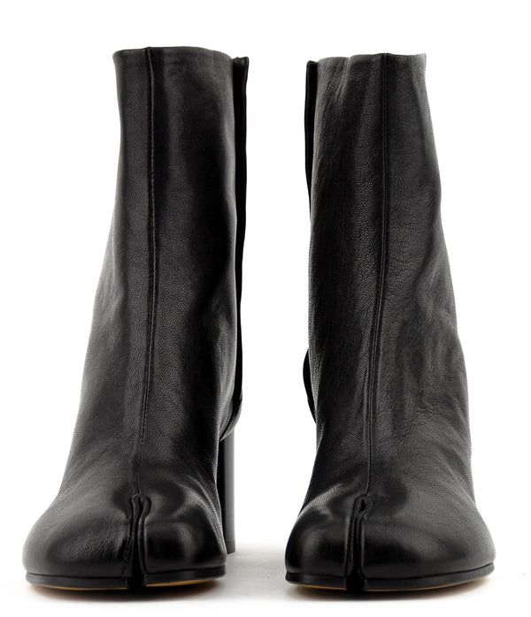 Paul Warmer MARGIELA TABI ANKLE BOOTS BLACK
