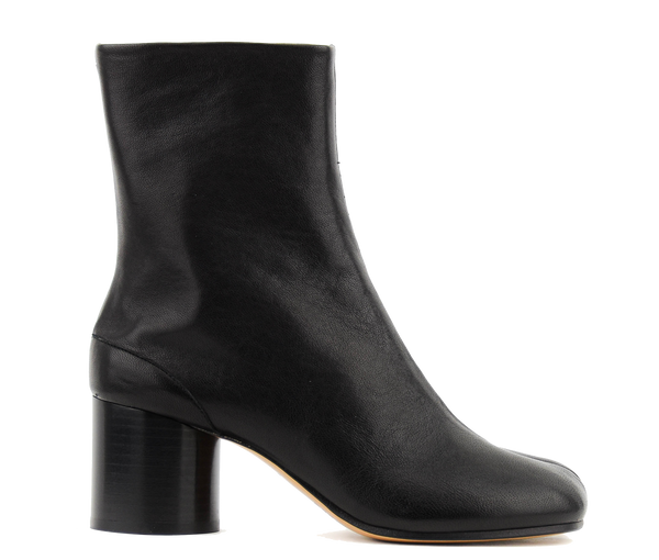 Paul Warmer MARGIELA TABI ANKLE BOOTS BLACK