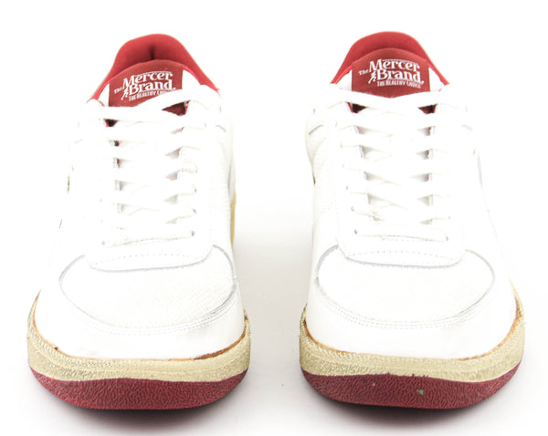 Paul Warmer MERCER RE-TENNIS VINTAGE WHITE RED