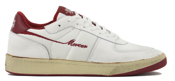 paul warmer MERCER RE-TENNIS VINTAGE WHITE RED