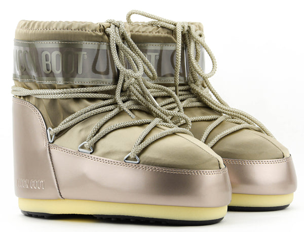 Paul Warmer MOONBOOT ICON LOW GLANCE PLATINUM