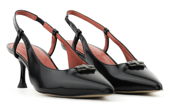 Paul Warmer MOROBE DANIELA 01 SLINGBACK BLACK
