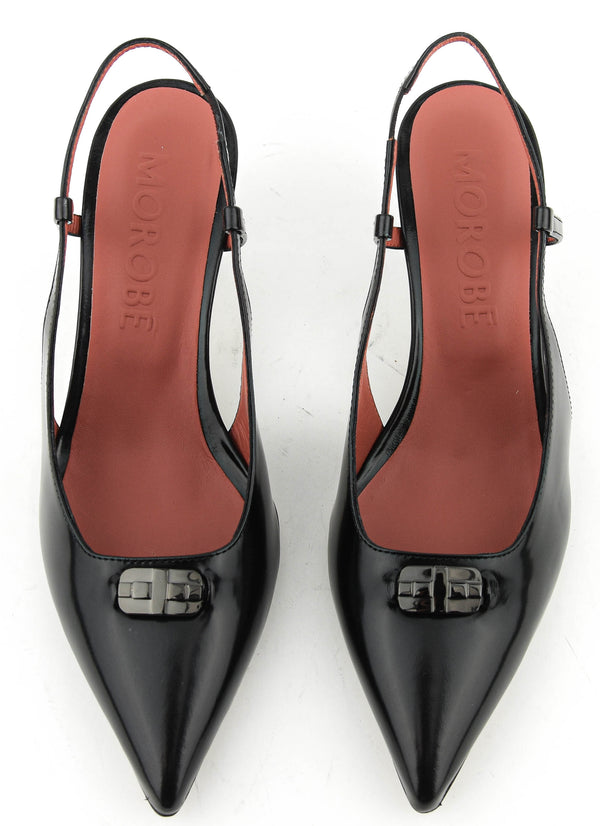 Paul Warmer MOROBE DANIELA 01 SLINGBACK BLACK