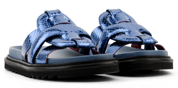 Paul Warmer MOROBE EMILIA 52 BLU JEANS PYTHON