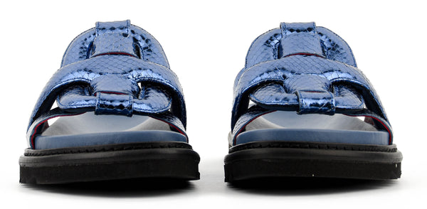 Paul Warmer MOROBE EMILIA 52 BLU JEANS PYTHON