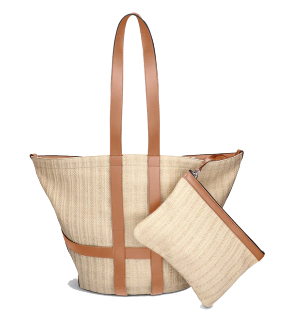 Paul Warmer MOROBE LE VOYAGER 01 RAFFIA CAMEL