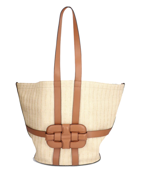 paul warmer MOROBE LE VOYAGER 01 RAFFIA CAMEL