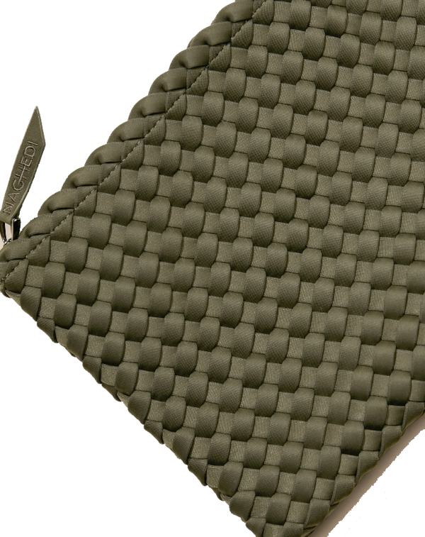 Paul Warmer NAGHEDI ST BARTHS LARGE TOTE OLIVE